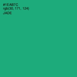 #1EAB7C - Jade Color Image