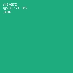 #1EAB7D - Jade Color Image