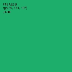 #1EAE6B - Jade Color Image