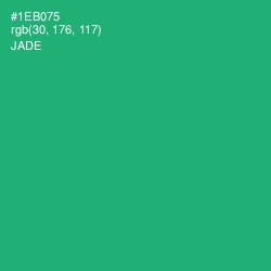 #1EB075 - Jade Color Image