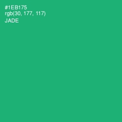 #1EB175 - Jade Color Image