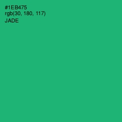 #1EB475 - Jade Color Image