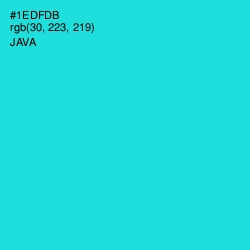 #1EDFDB - Java Color Image
