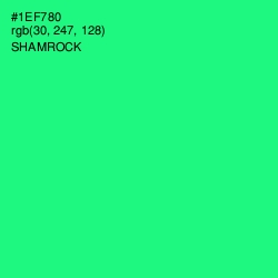 #1EF780 - Shamrock Color Image