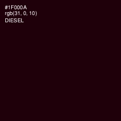#1F000A - Diesel Color Image