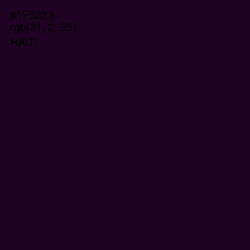 #1F0223 - Haiti Color Image