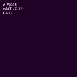 #1F0225 - Haiti Color Image