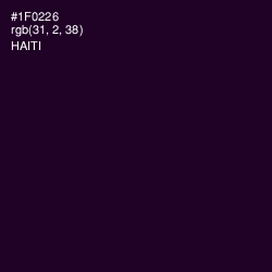 #1F0226 - Haiti Color Image