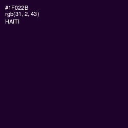 #1F022B - Haiti Color Image