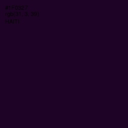 #1F0327 - Haiti Color Image