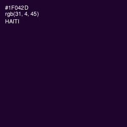 #1F042D - Haiti Color Image