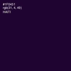 #1F0431 - Haiti Color Image