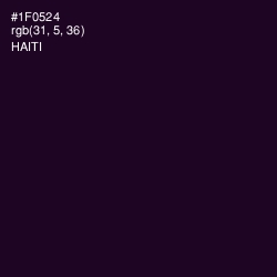 #1F0524 - Haiti Color Image
