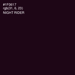 #1F0617 - Night Rider Color Image