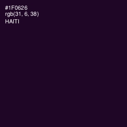 #1F0626 - Haiti Color Image