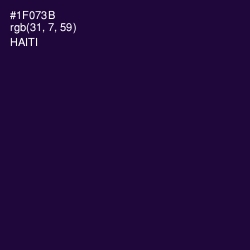 #1F073B - Haiti Color Image