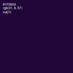 #1F0839 - Haiti Color Image