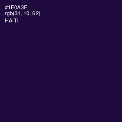 #1F0A3E - Haiti Color Image