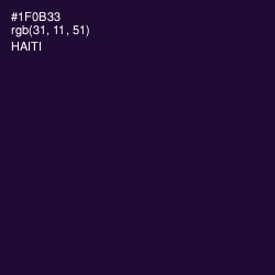 #1F0B33 - Haiti Color Image