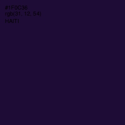 #1F0C36 - Haiti Color Image