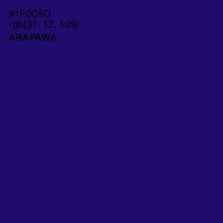 #1F0C6D - Arapawa Color Image