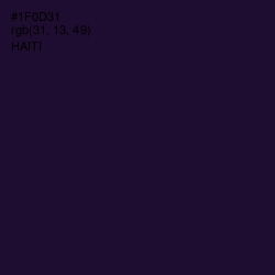 #1F0D31 - Haiti Color Image