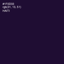 #1F0D33 - Haiti Color Image