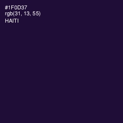 #1F0D37 - Haiti Color Image