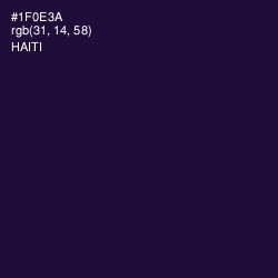 #1F0E3A - Haiti Color Image