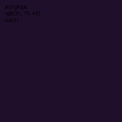 #1F0F2A - Haiti Color Image