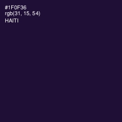 #1F0F36 - Haiti Color Image