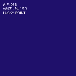 #1F106B - Lucky Point Color Image