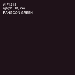 #1F1218 - Rangoon Green Color Image