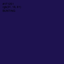 #1F1251 - Bunting Color Image