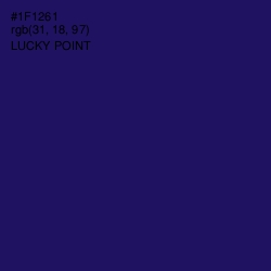 #1F1261 - Lucky Point Color Image