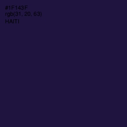 #1F143F - Haiti Color Image