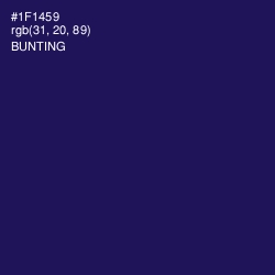 #1F1459 - Bunting Color Image
