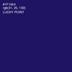 #1F1464 - Lucky Point Color Image