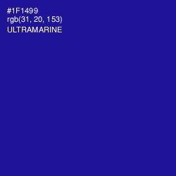#1F1499 - Ultramarine Color Image