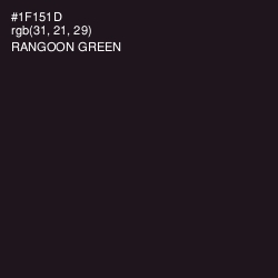 #1F151D - Rangoon Green Color Image