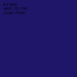 #1F166A - Lucky Point Color Image