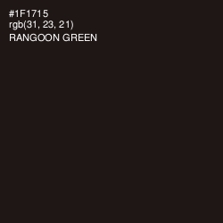 #1F1715 - Rangoon Green Color Image