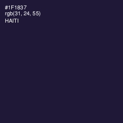 #1F1837 - Haiti Color Image