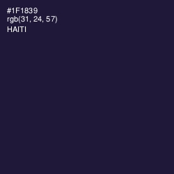 #1F1839 - Haiti Color Image