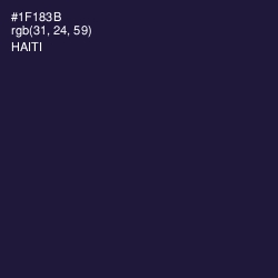 #1F183B - Haiti Color Image