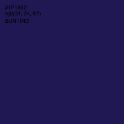 #1F1852 - Bunting Color Image