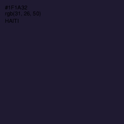 #1F1A32 - Haiti Color Image