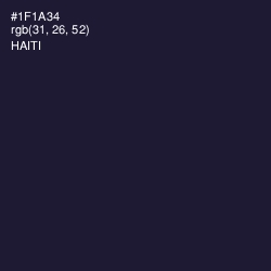 #1F1A34 - Haiti Color Image