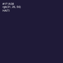 #1F1A38 - Haiti Color Image