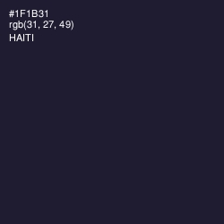 #1F1B31 - Haiti Color Image